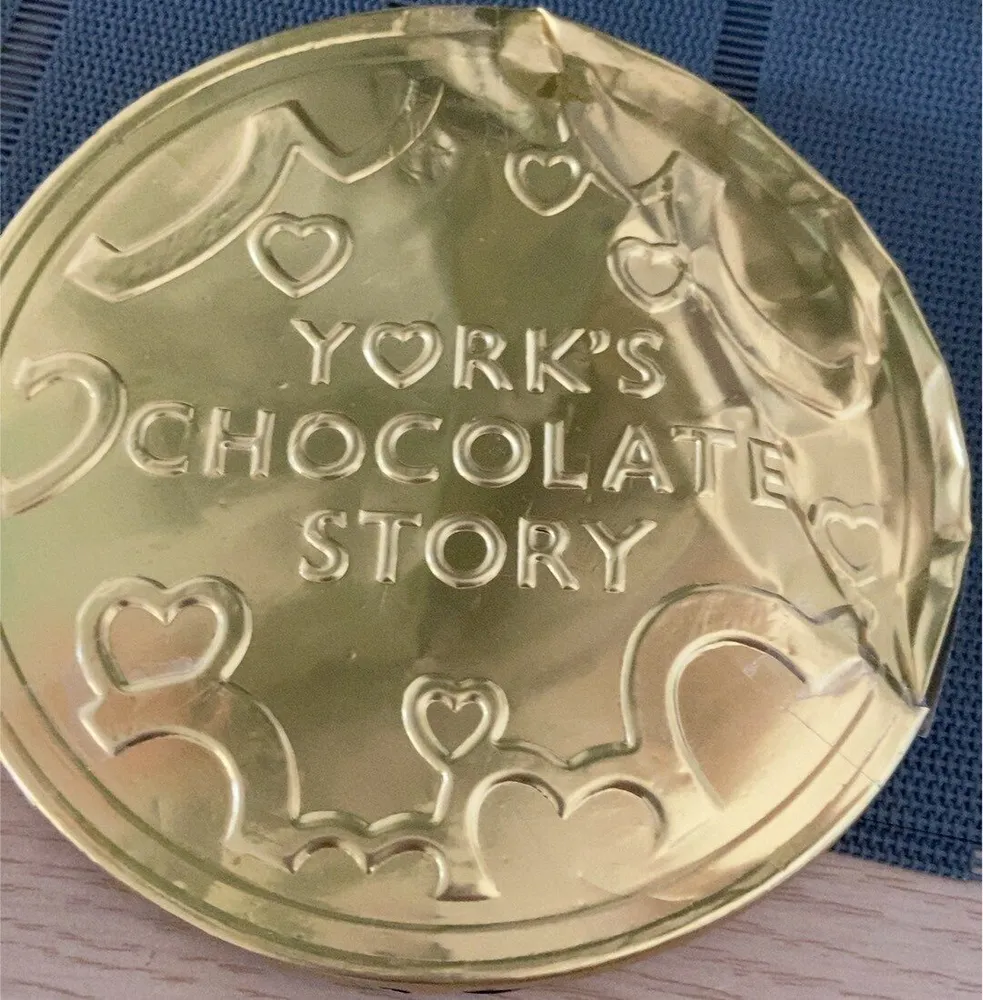 Belgian milk chocolate coin