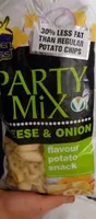Party mix cheese and onion