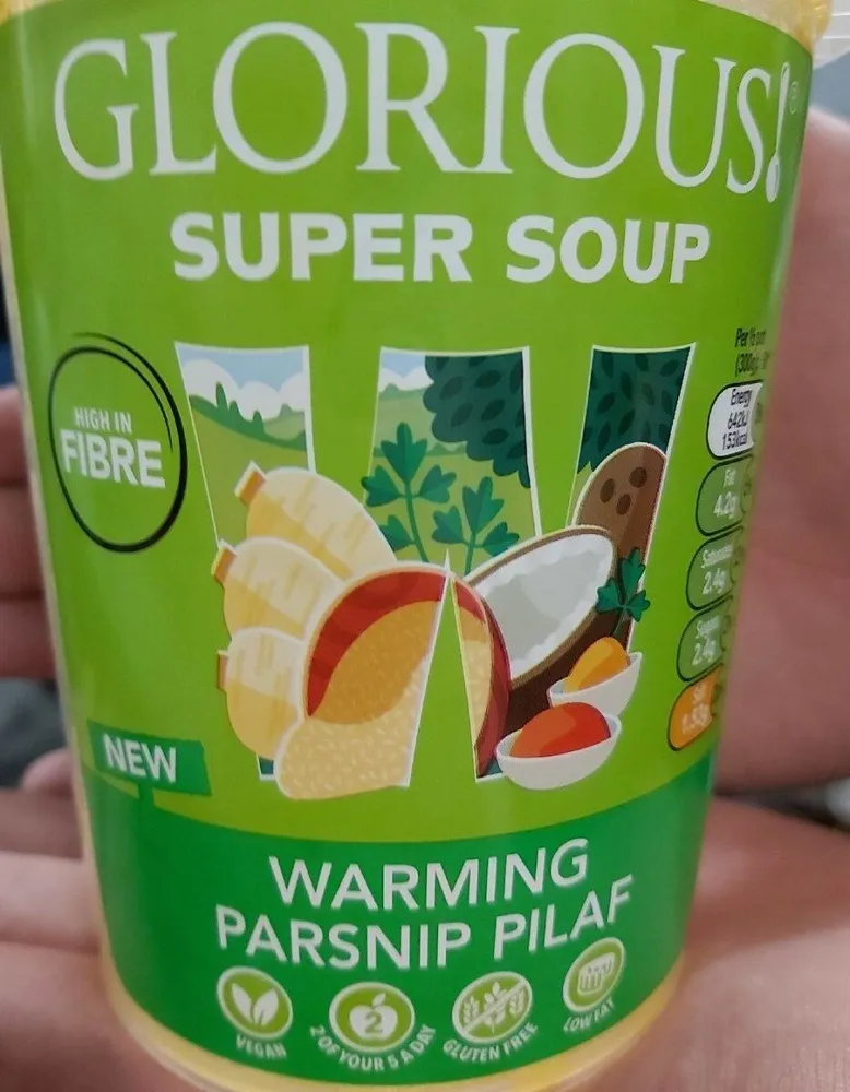 Glorious Super Soup Warming Parsnip Pilaf