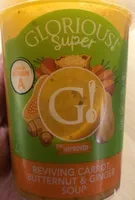 Reviving carrot, butternut and ginger soup
