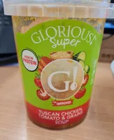 Tuscan chicken tomato & grains soup