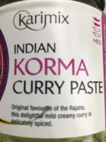 Indian korma curry paste