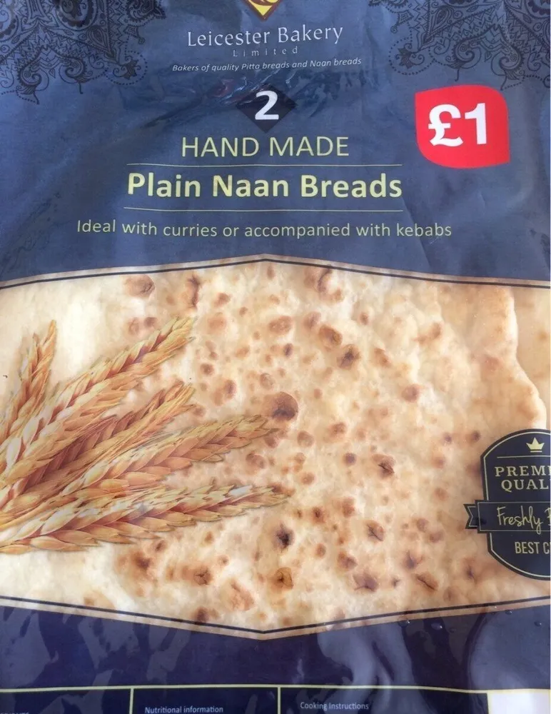 Plain naan breads