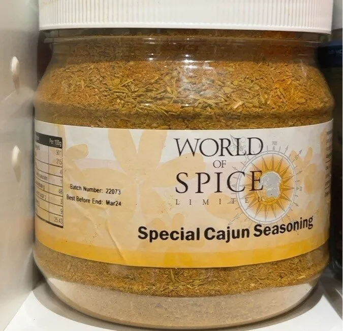 Special cajun seasoning