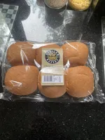 6 Brown Snack Baps