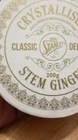 Crystallised stem ginger
