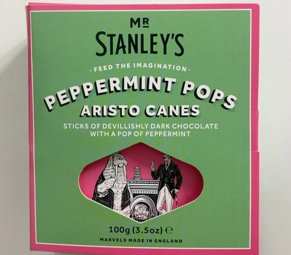 Peppermint pops aristo canes