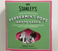 Peppermint pops aristo canes