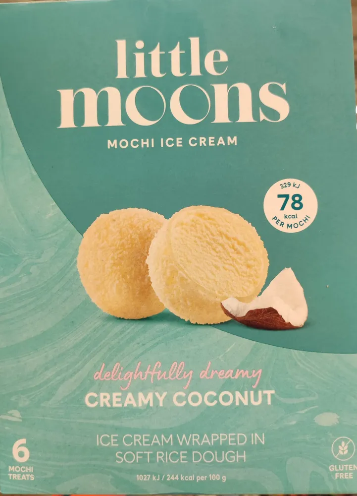 Mochi ice cream coconut