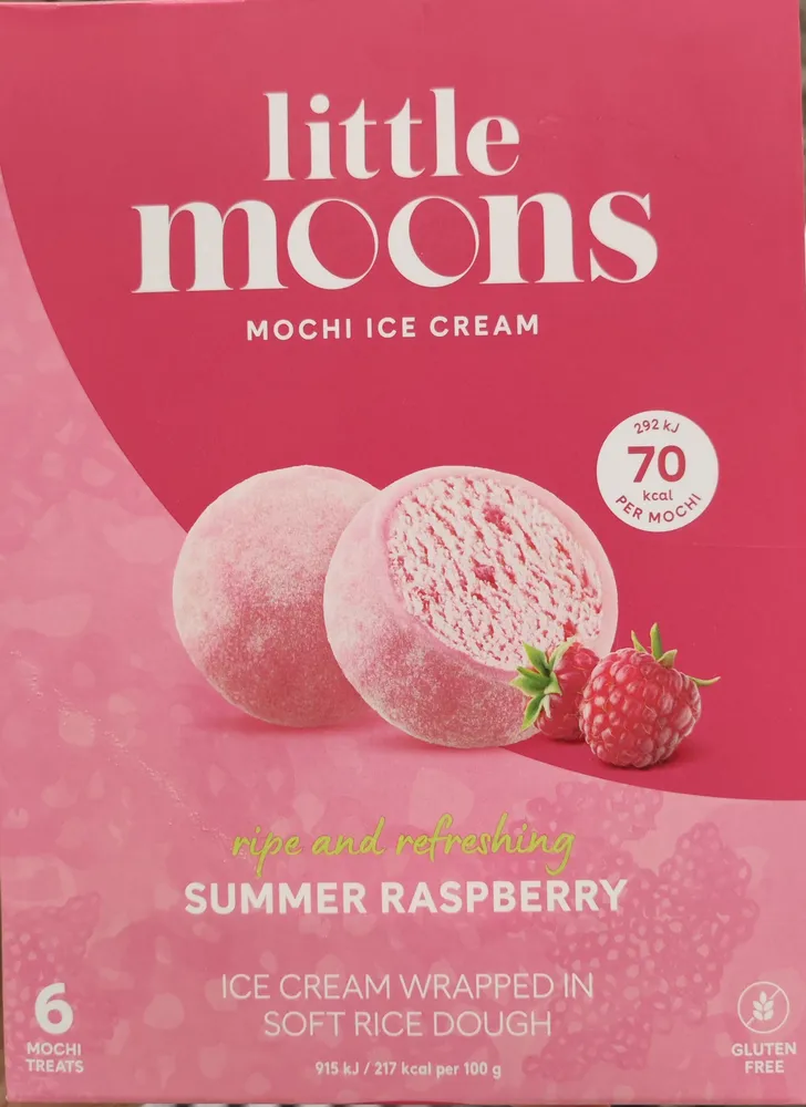 MOCHI ICE CREAM SUMMER RASPBERRY