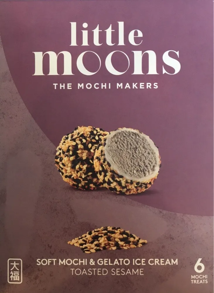 Mochi glacé aux Sesames grillées