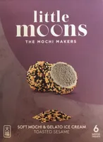 Mochi glacé aux Sesames grillées
