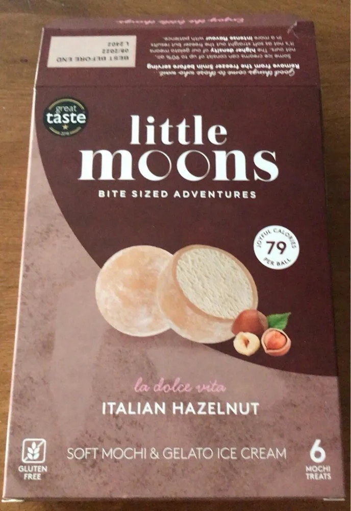 Italian hazelnut Mochi ice cream
