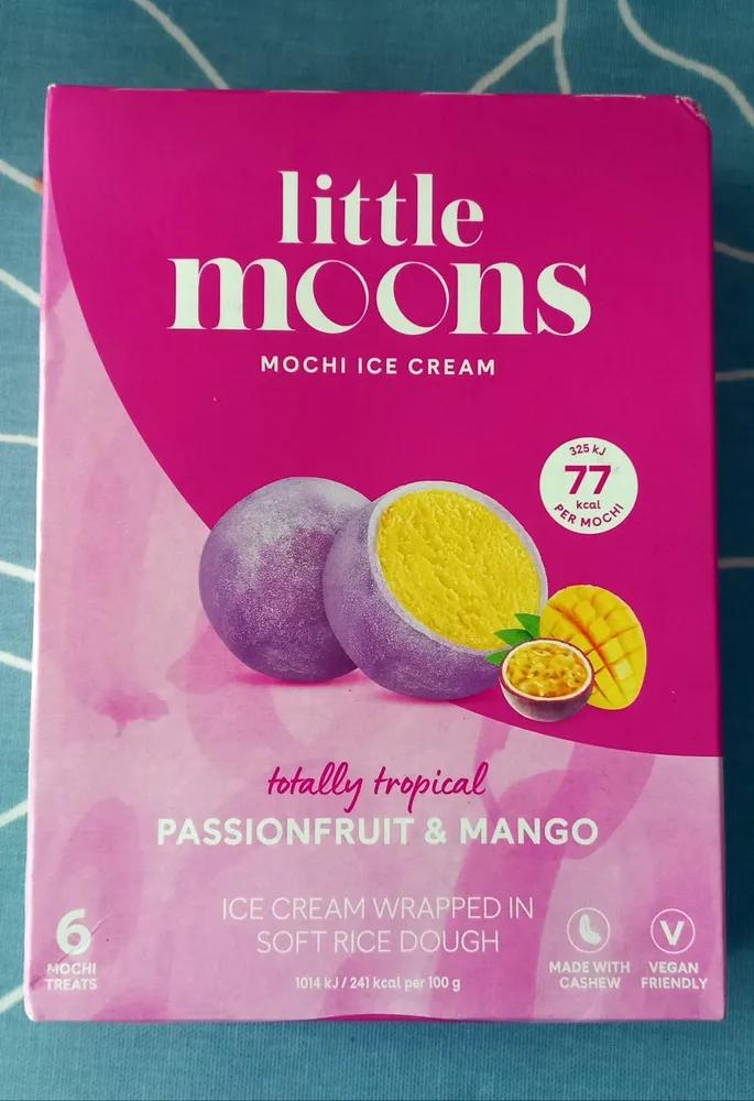 Mango & Passionfruit Mochi Ice Cream