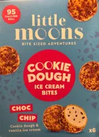 Cookie dough ice cream bites