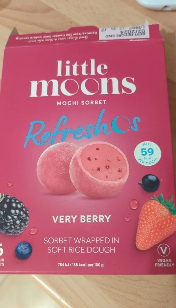 Very Berry Mochi Sorbet