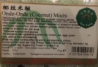 SF Onde-onde (coconut) Mochi