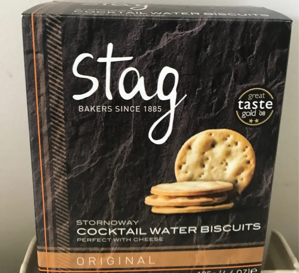 Stag Bakery Cocktail Water Biscuits
