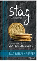 Stornoway Water Biscuits Salt & Black Pepper