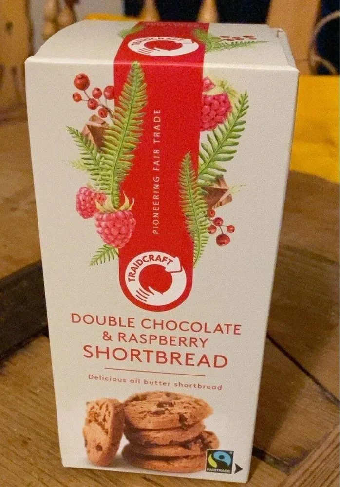 Double Chocolate &Raspberry Shortbread