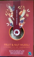 Fruit and nut muesli