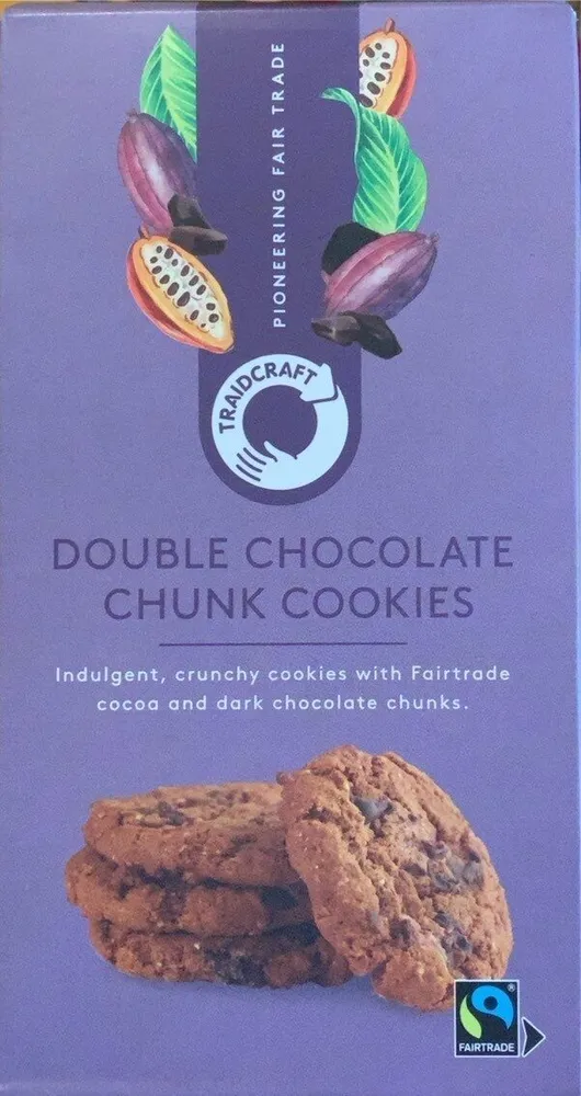 Double chocolate chunk cookies
