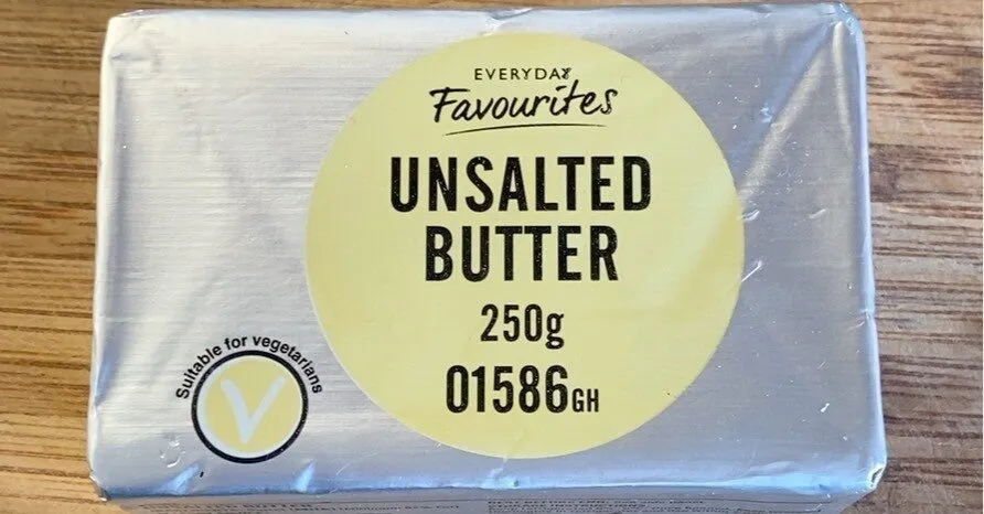 Unsalted butter