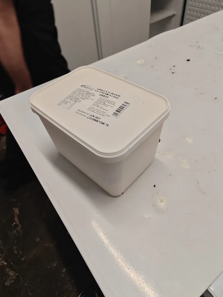 Vanilla Flavour Ice Cream
