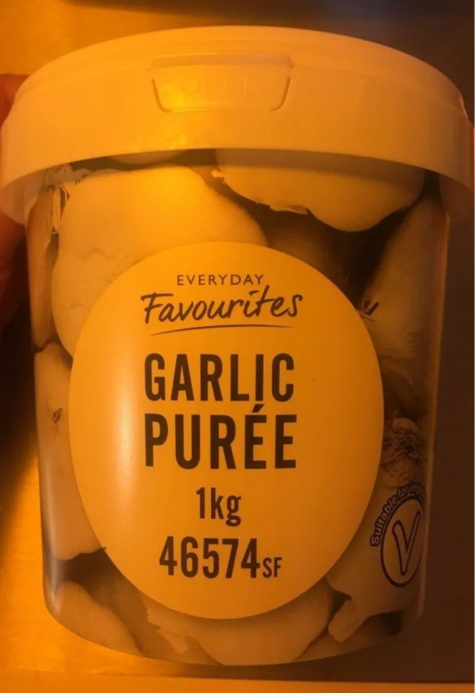 Garlic purée