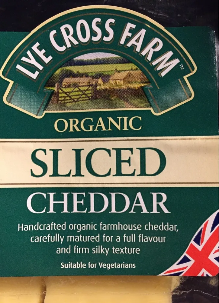 Organic sliced cheddar