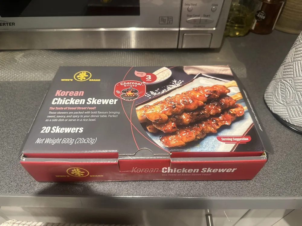 Spicy Korean Chicken Skewer