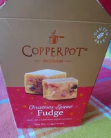 Christmas spiced fudge
