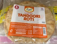 WHOLEMEAL TANDOORI ROTI AUTHENTIC FLATBREAD