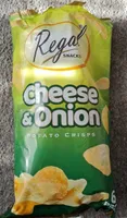 Cheese and Onion potato crisps