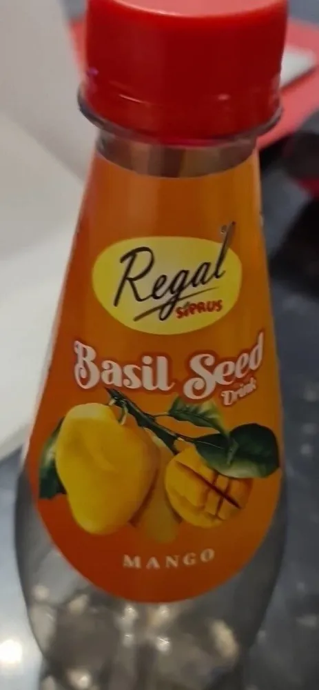 Basil seed drink mango