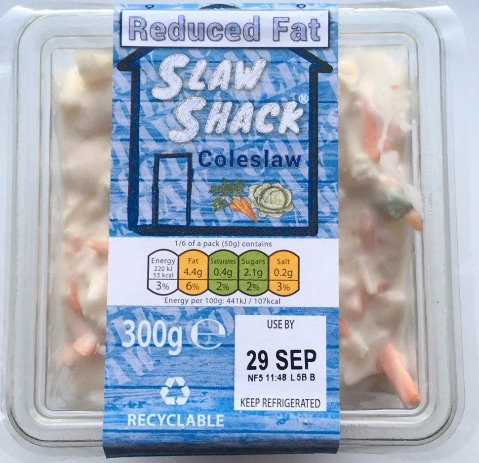 Reduced Fat Coleslaw