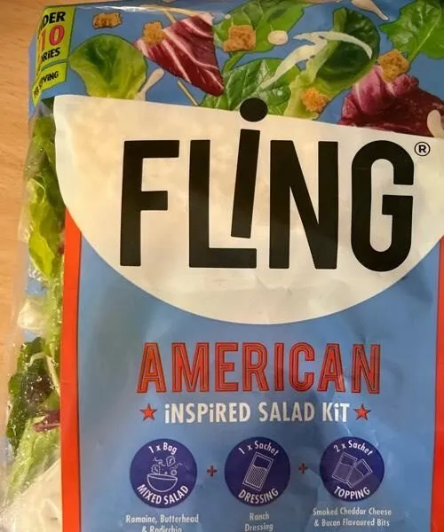 American inspired salad kit