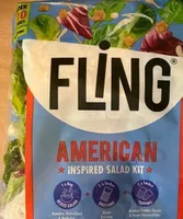 American inspired salad kit