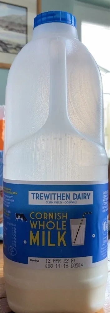 cornish whole milk