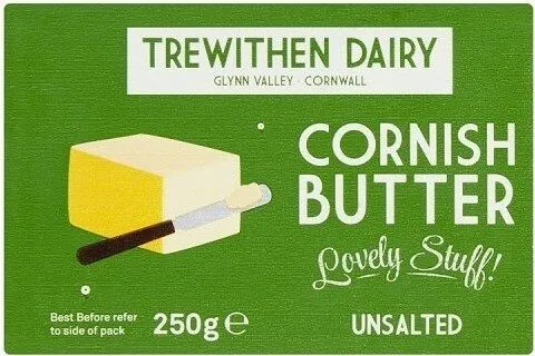 Trewithen Dairy Cornish Butter Unsalted