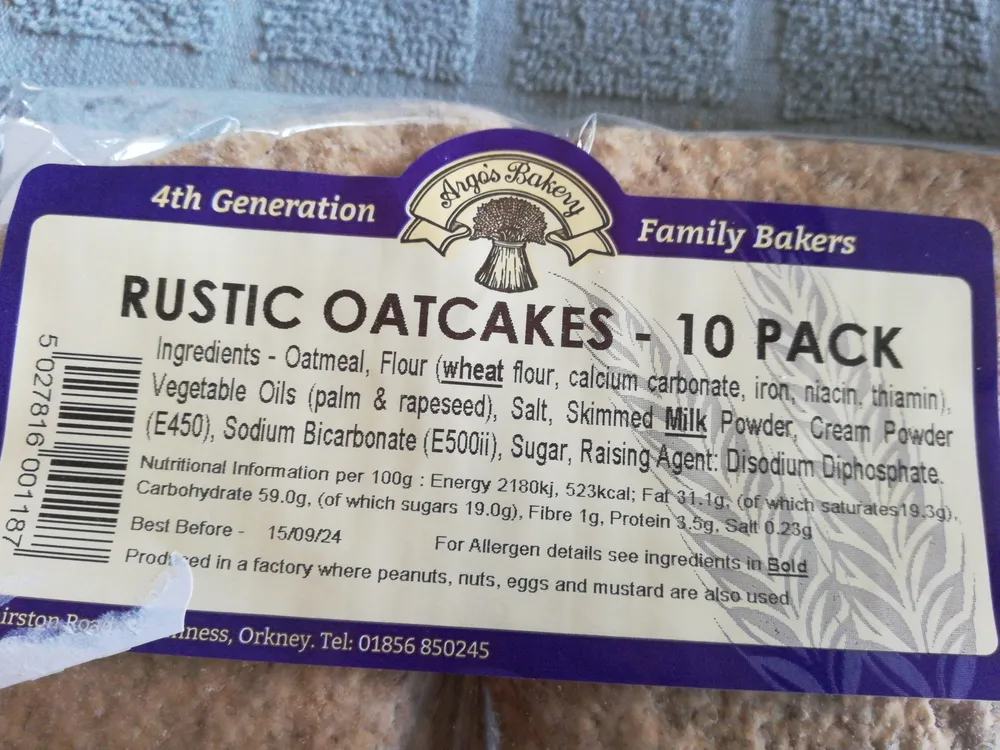 Rustic Oatcakes - 10 Pack