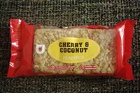 Coconut and cherry flapjack