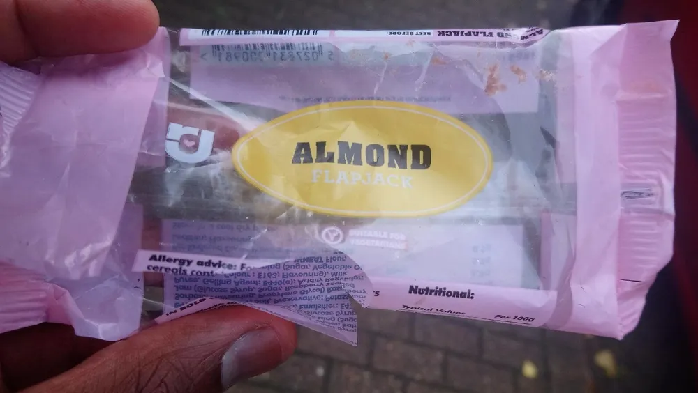 Almond flapjack