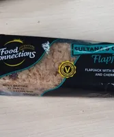 Sultana and cherry flapjack