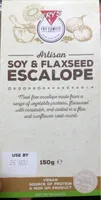Soy and flax seed escalope