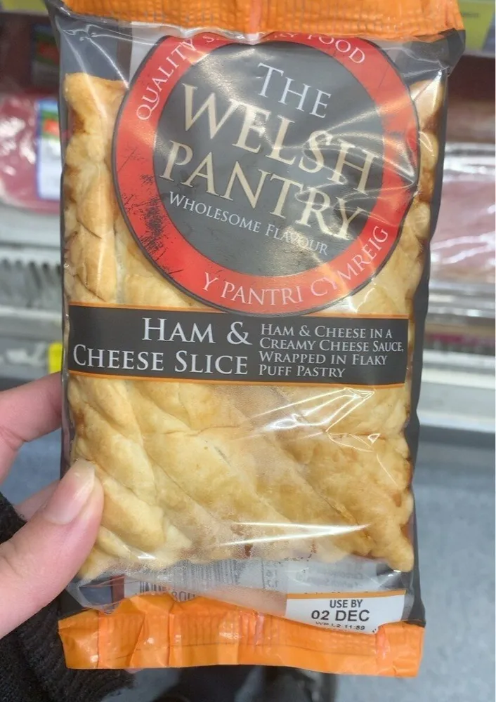 ham & cheese slice (the welsh panstry)