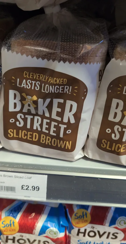 Baker Street Brown Sliced Bread