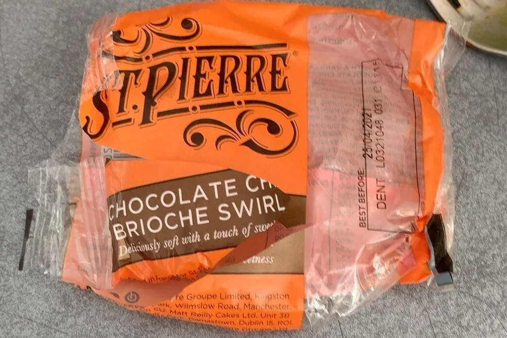 Chocolat chip brioche swirl