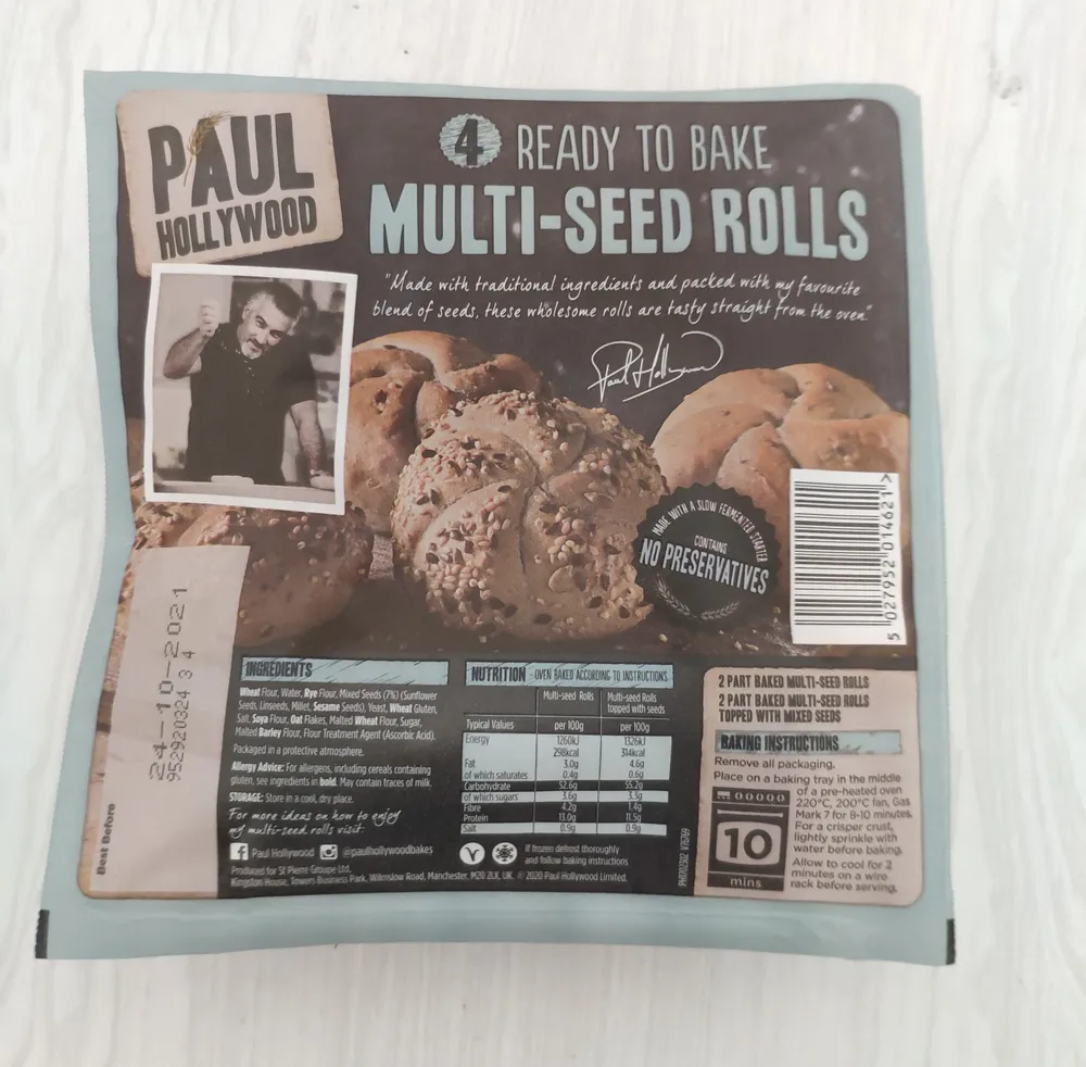 Ready to Bake Multi-Seed Rolls