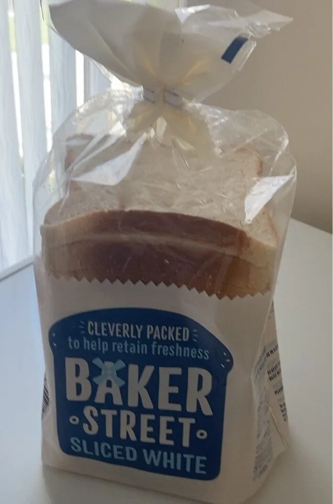 Baker street Sliced white bread